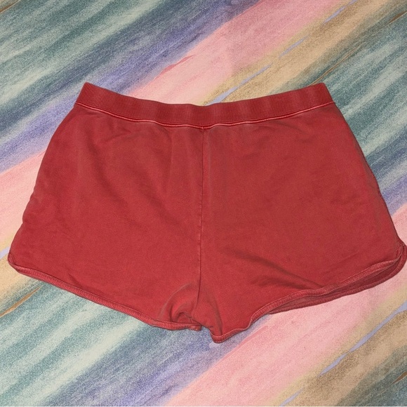 Coach Garment Dye Retro Sweatshorts Burnt Sienna Size XL - Picture 7 of 9